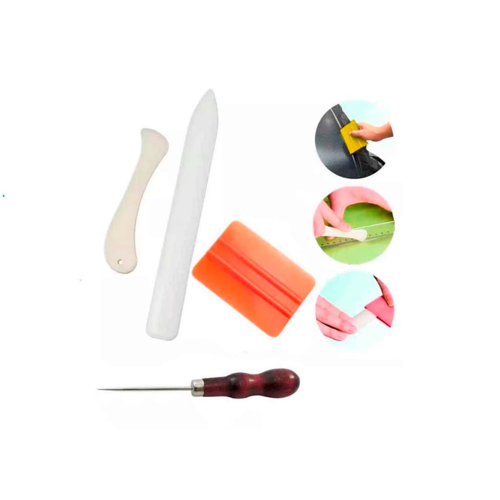 Kit Vincador Dobradeira Vincar + Espatula Silicone e furador