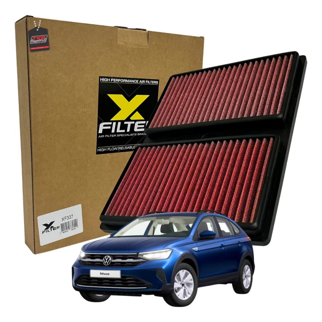 Filtro De Ar Esportivo X-filter Vw Nivus Tsi 1.0 - Xf337