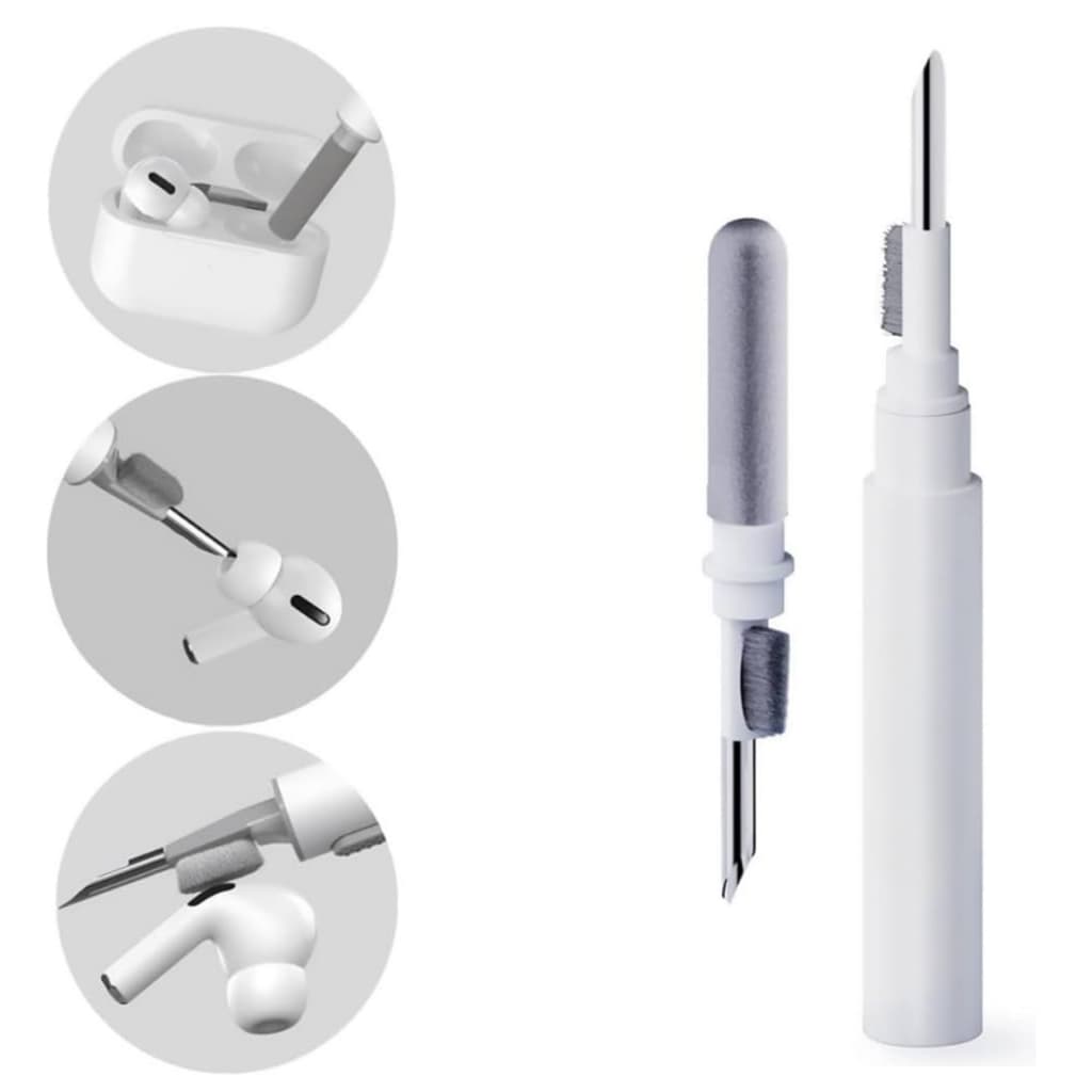 Kit De Limpeza Fones De Ouvido Caneta Escova Ferramentas Bluetooth Fone Teclado Para Airpods Limpador para Fones