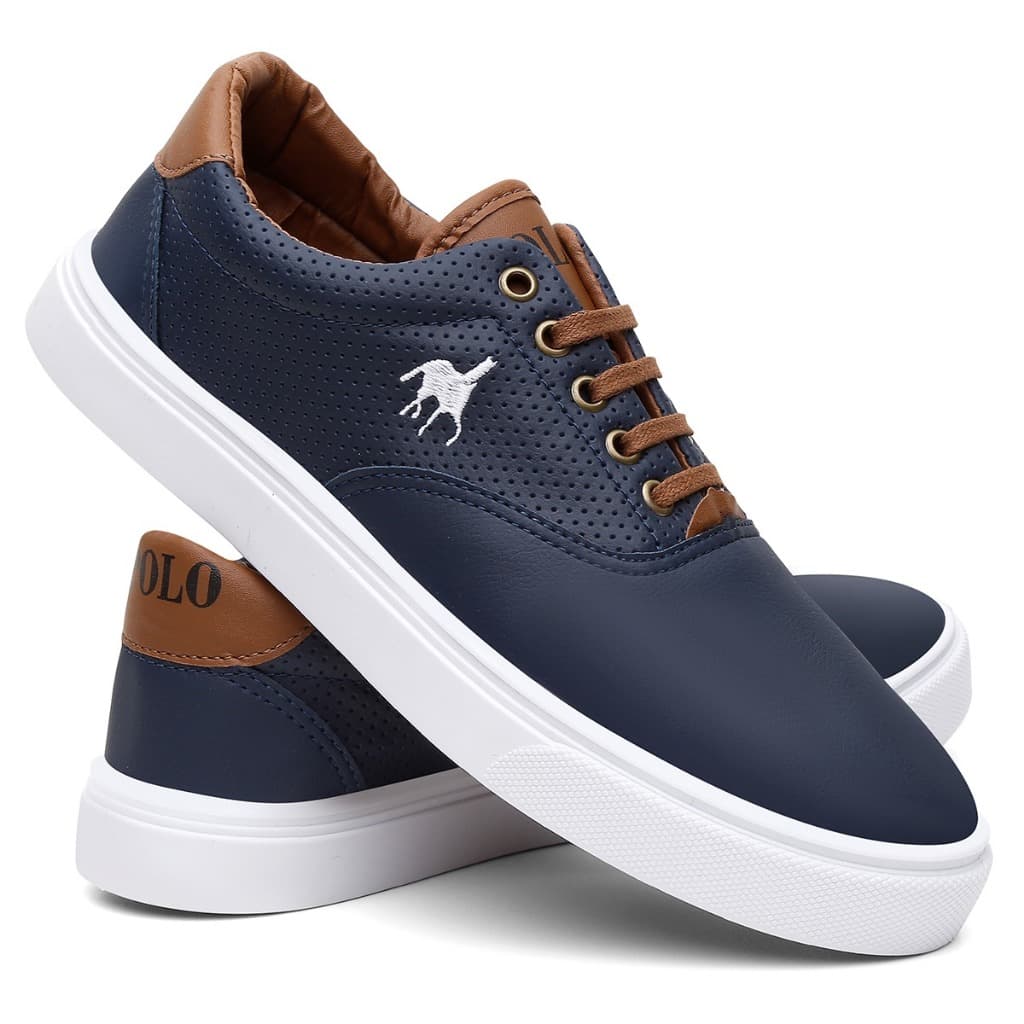 Tênis e Sapateais Polo Imperial Dia dos Pais Confortável Casual Qualidade Couro Sintético Namorado
