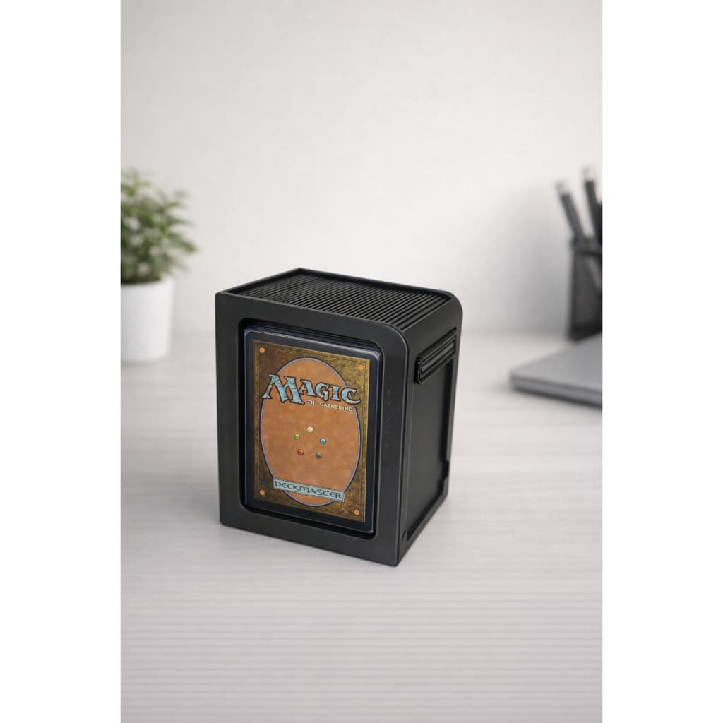 DeckBox Para 100+ Cartas com Expositor Da Carta Principal Sleev DeckBox Showcase Commander TCG Magic