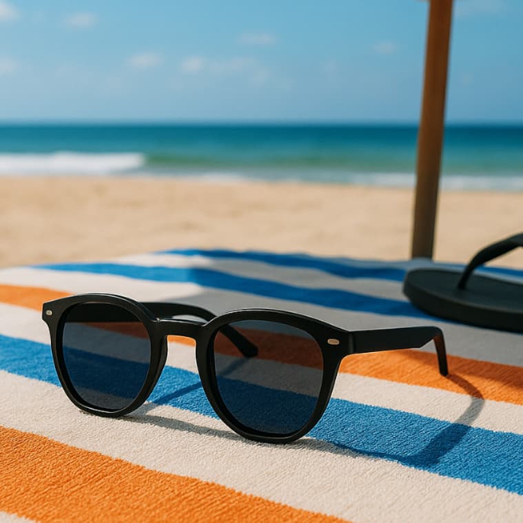 Óculos de Sol Hexagonal Unissex UV400 Metal Premium Retrô Moda Proteção Solar