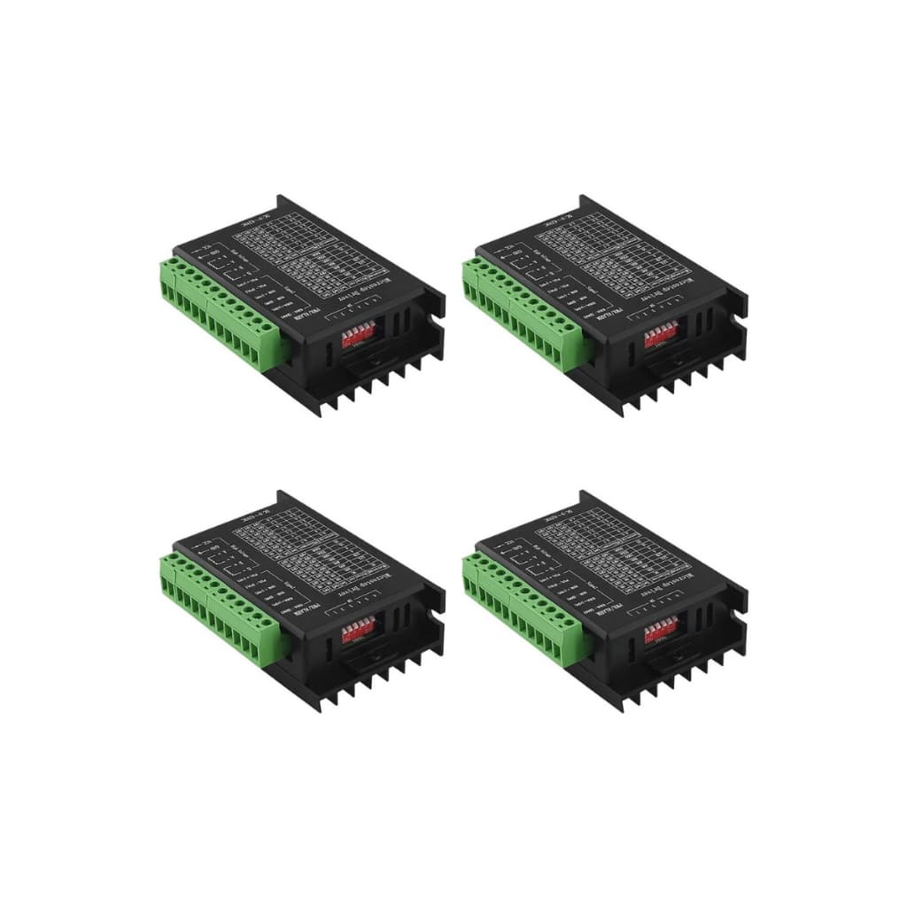 Kit 4 Driver Tb6600 Para Motor De Passo 4a Cnc Router