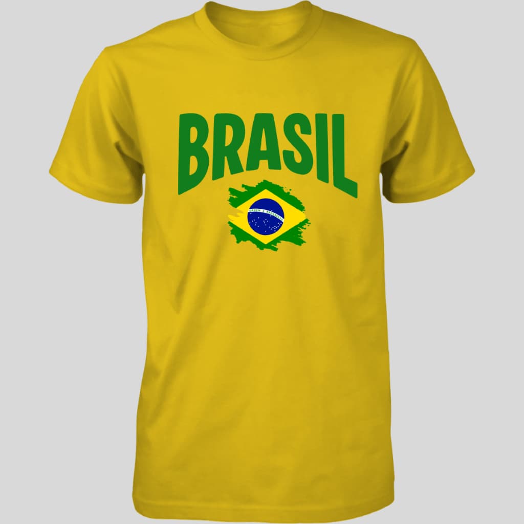 Camiseta Brasil Verde Azul Amarela Azul Preta Camisas Copa Unissex Lançamento
