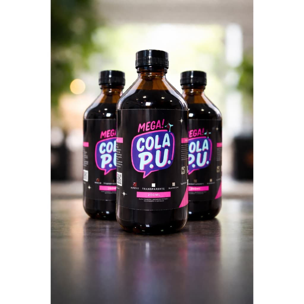 Cola Líquida Transparente Para Confecção De Mega Hair 200ml
