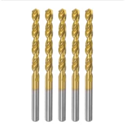 KIT Brocas HSS-TITÂNIO para Metal 12,5 - KIT 5 PEÇAS