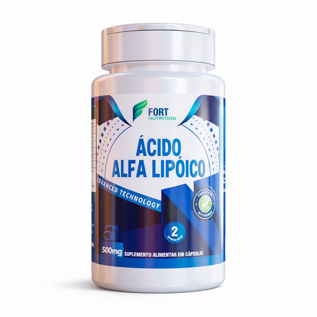 Suplemento Ácido Alfa-Lipóico 120 capsulas 100%¨original