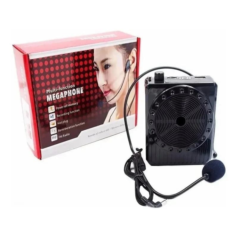 Amplificador de Voz Megafone K-150 - Potente, Bluetooth e Versátil