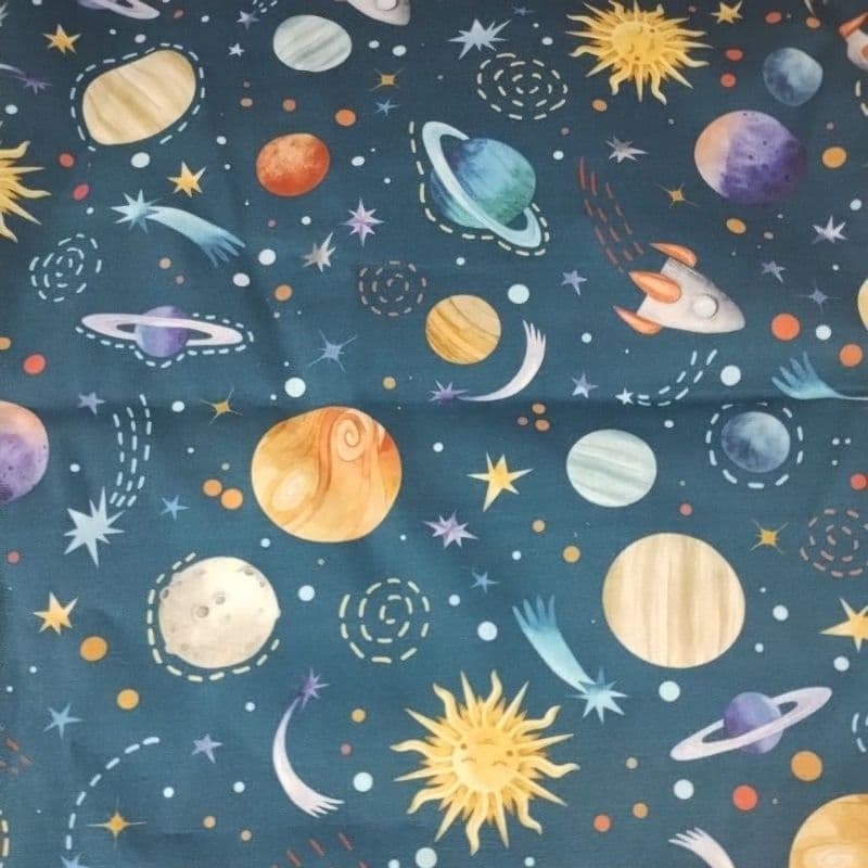 Naninha Astronauta Personalizada com Prendedor de Chupeta – Bebê – Antialérgica