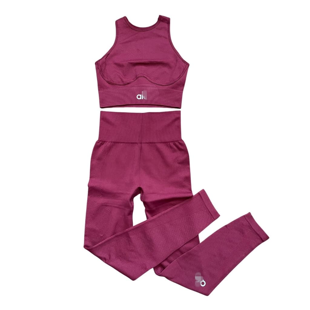 CONJUNTO ACADEMIA FITNESS TOP E CALÇA POLIAMIDA PREMIUM ZERO TRANSPARENCIA  SEM COSTURA