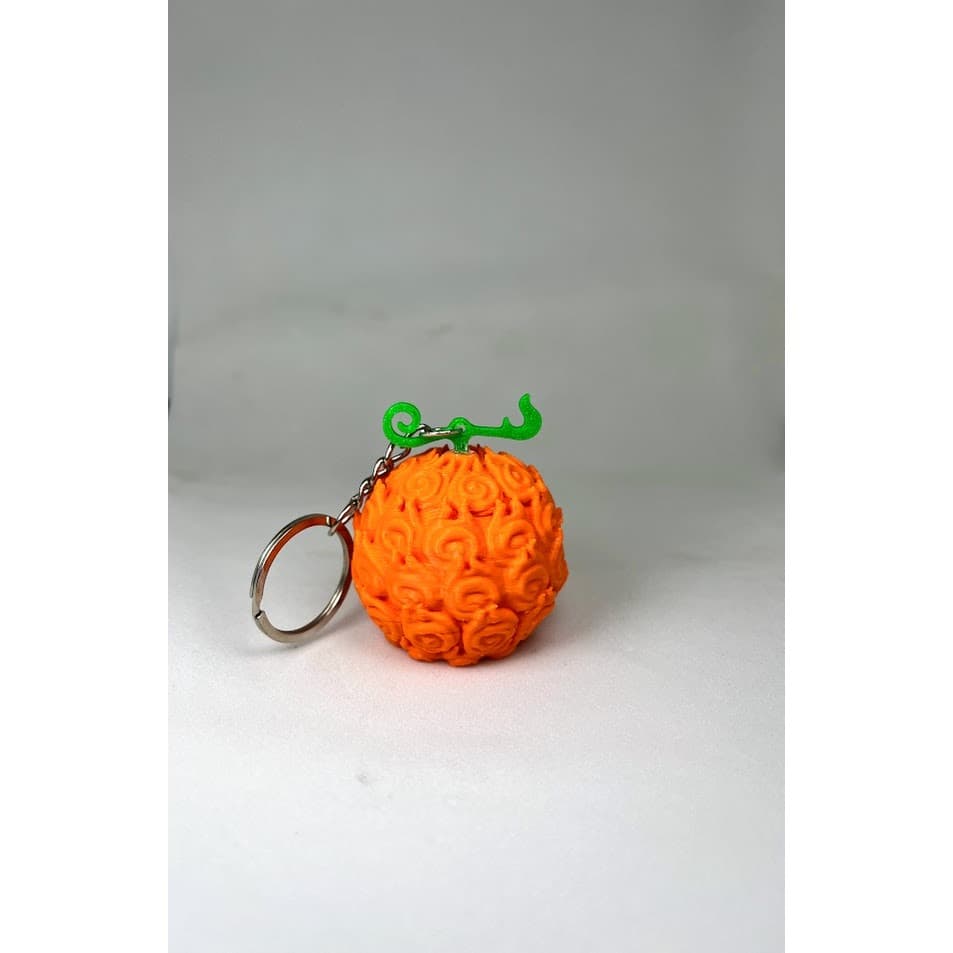 Chaveiro Mera Mera no Mi One Piece Fruta do Diabo Anime Geek Resistente