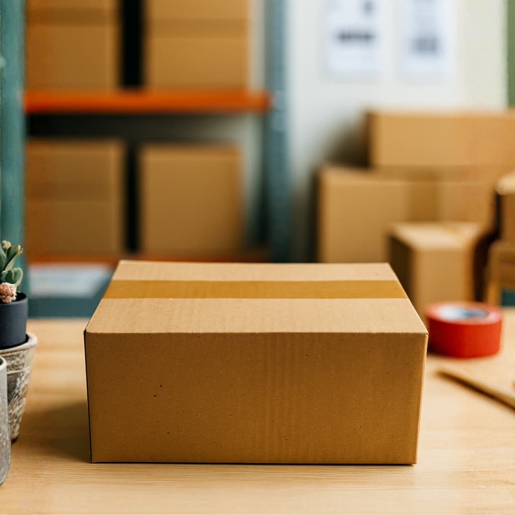 25 Caixas Papelão Pequena Semi Kraft Para E-commerce 18x13x9 Envios Correios Sedex