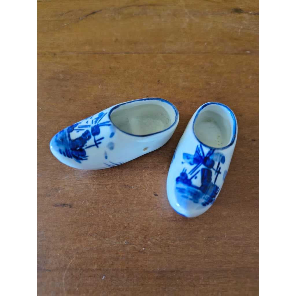 HOLANDA, Souvenir 1 par de Tamancos, 5,5cm, ITEM COLEÇÃO, USADO, LER ANUNCIO ABAIXO, Ótimo estado, Acervo