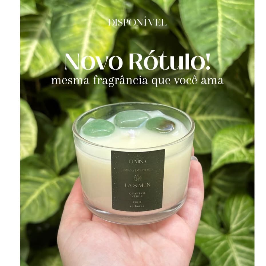 Velas Aromáticas Coleção Energia das Pedras 150g