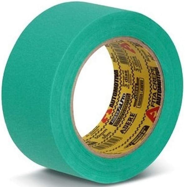 ADERE FITA CREPE AUTOMOTIVA VERDE 48MM X 50M