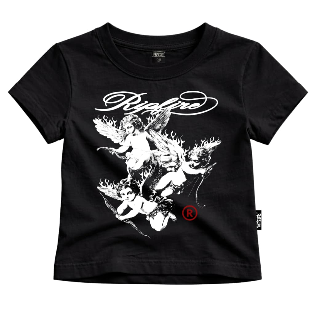 Baby Tee Feminina Camiseta T-Shirt Algodão y2k Ajuste Perfeito