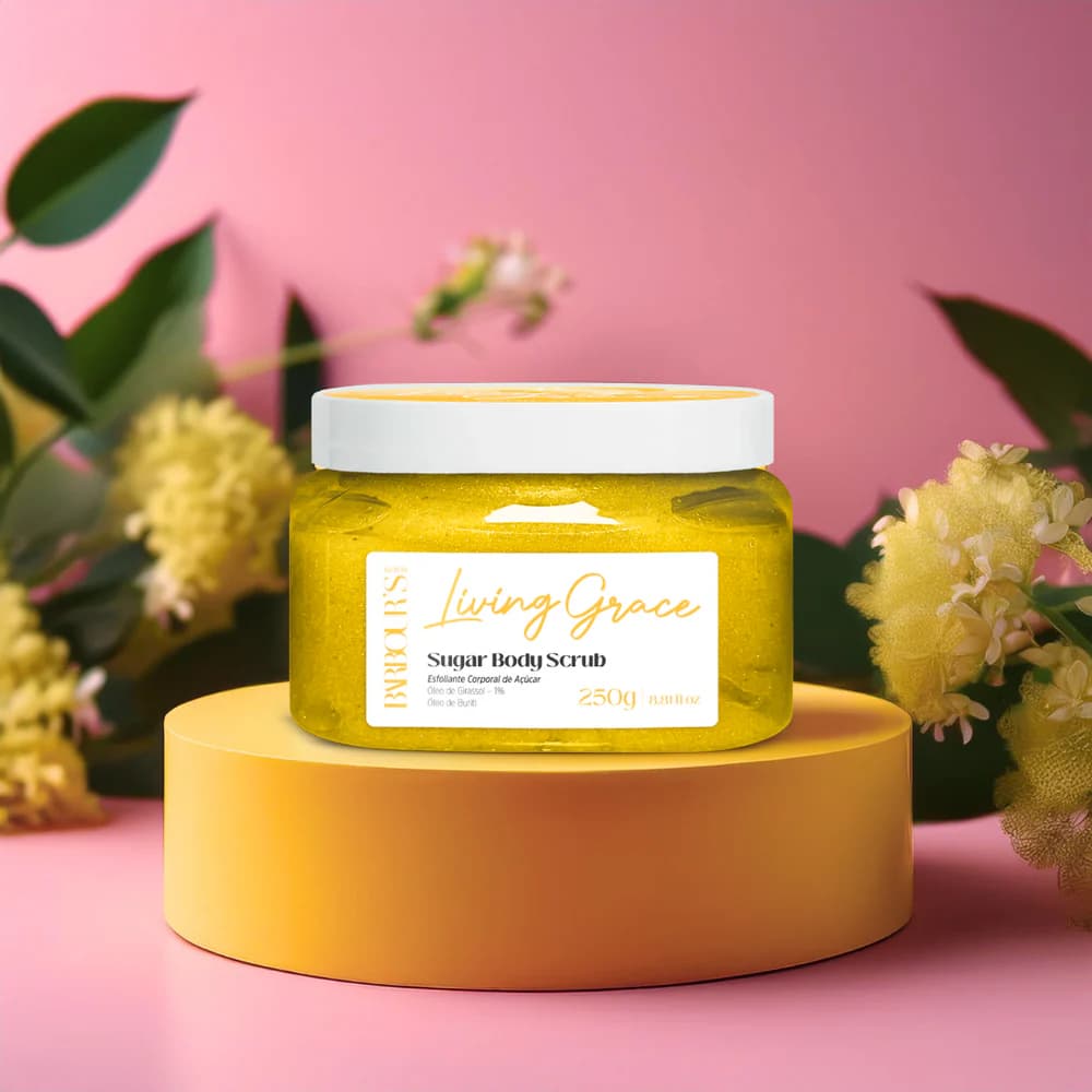 Esfoliante Corporal Living Grace Barbour's Beauty 250g Sugar Body Scrub
