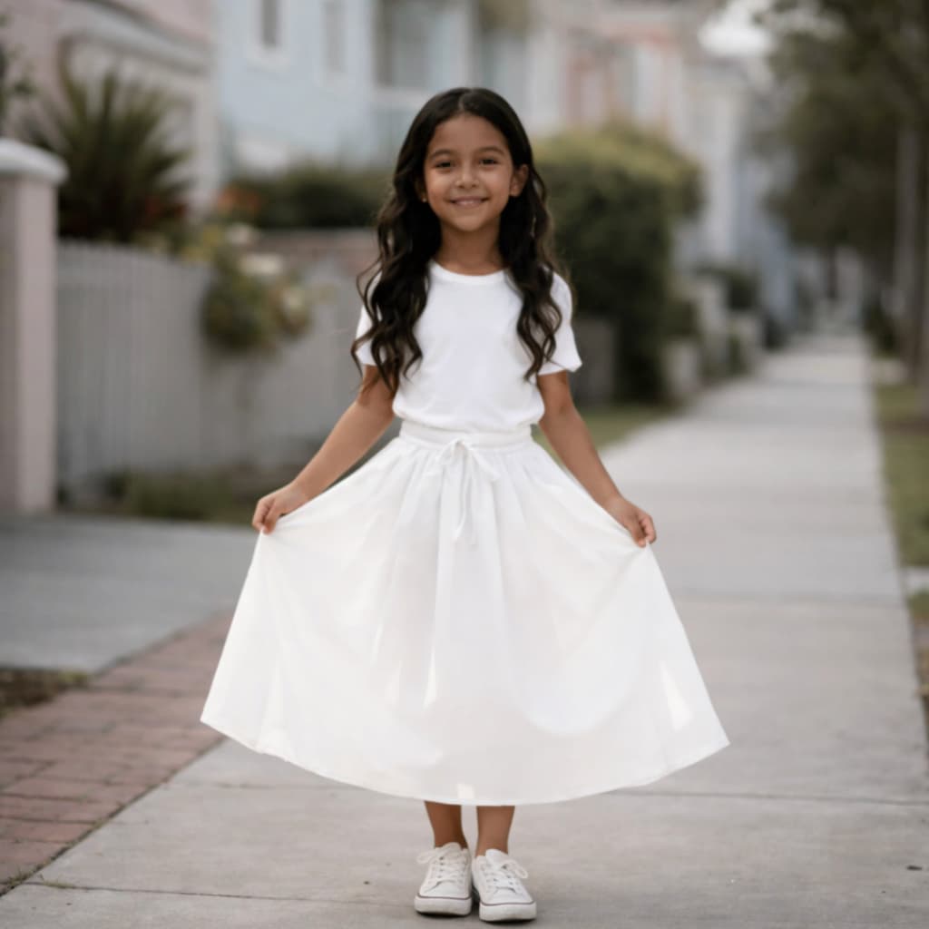 SAIA DE RAÇAO INFANTIL DETALHES EM RENDA / TERREIRO CANDOMBLÉ UMBANDA  PREMIUM  ENTREGA ULTRA RAPIDA