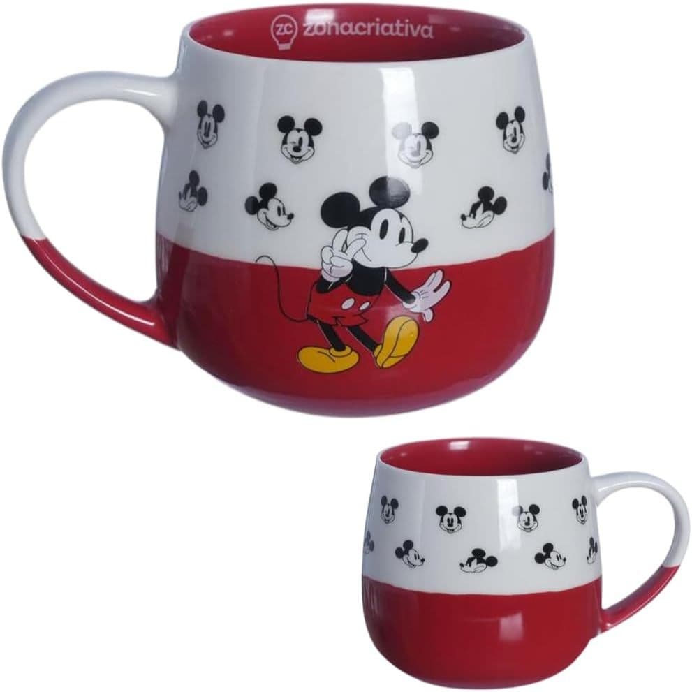 Caneca Maggie Disney Mickey Mouse 400ml Zona Criativa