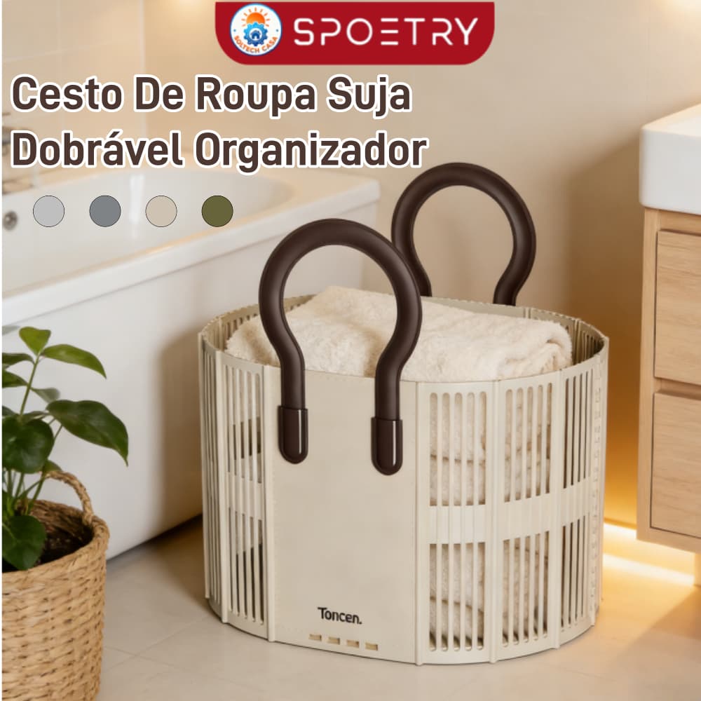 Cesto De Roupa Suja Dobrável Organizador Multifuncional Para Casa Cesto De Roupa Para Montagem Na Parede Para Organizaçã