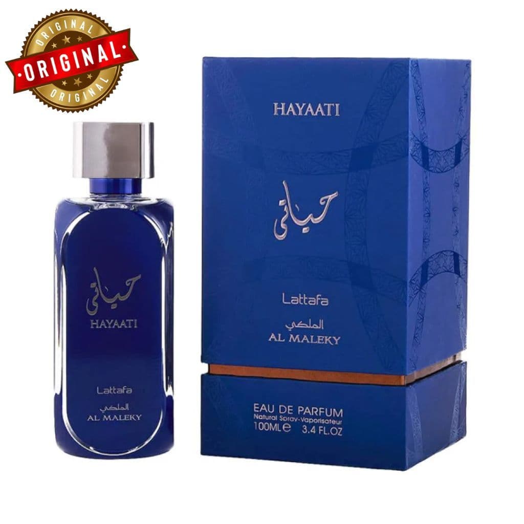 Perfume Árabe Lattafa Hayaati Al Maleky Eau de Parfum 100ml Original Masculino Importado