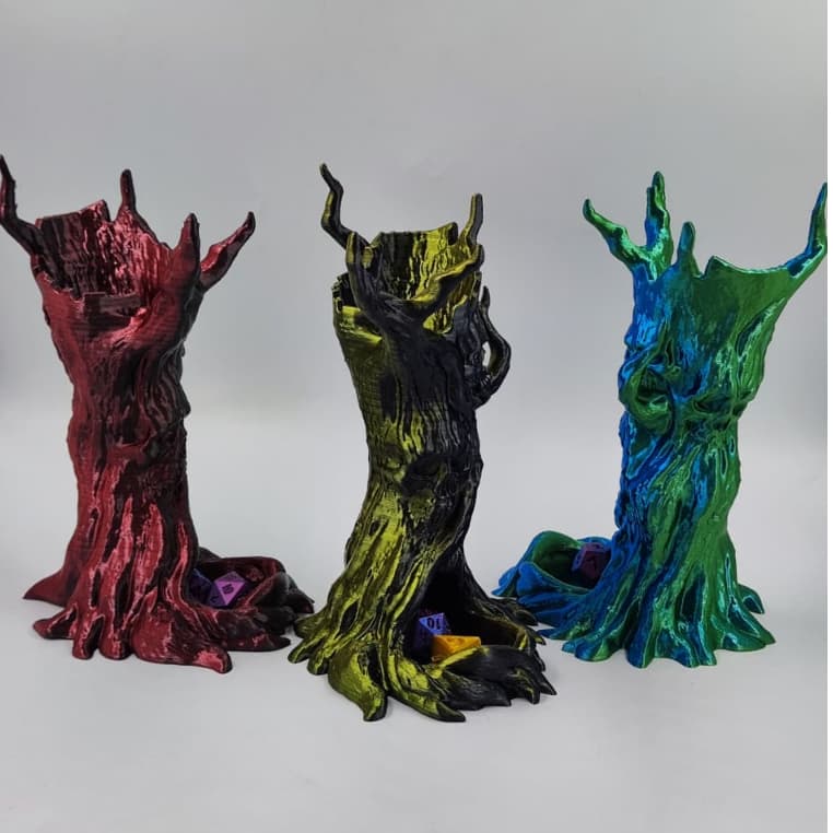 Árvore Sombria Torre de Dados RPG DREADWOOD Castelo de Dados Dice tower