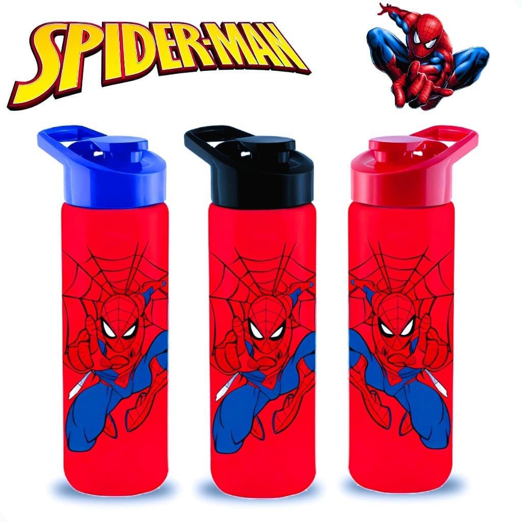 Garrafinha Squeeze Homem Aranha Escolar Spider Man 700 Ml