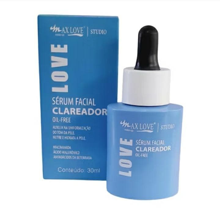 SERUM CLAREADOR FACIAL OIL-FREE MAX LOVE