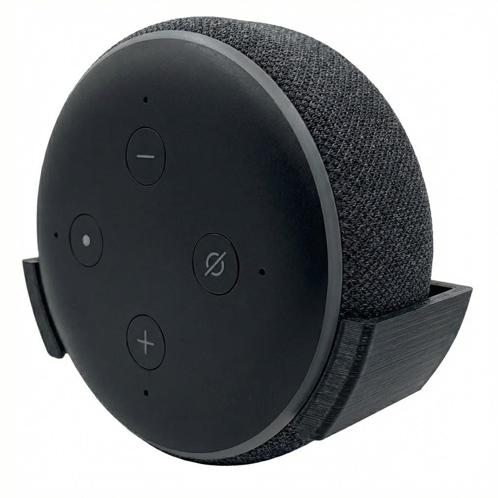 Suporte De Parede Amazon Alexa 3ª ger - Echo Dot + Parafusos