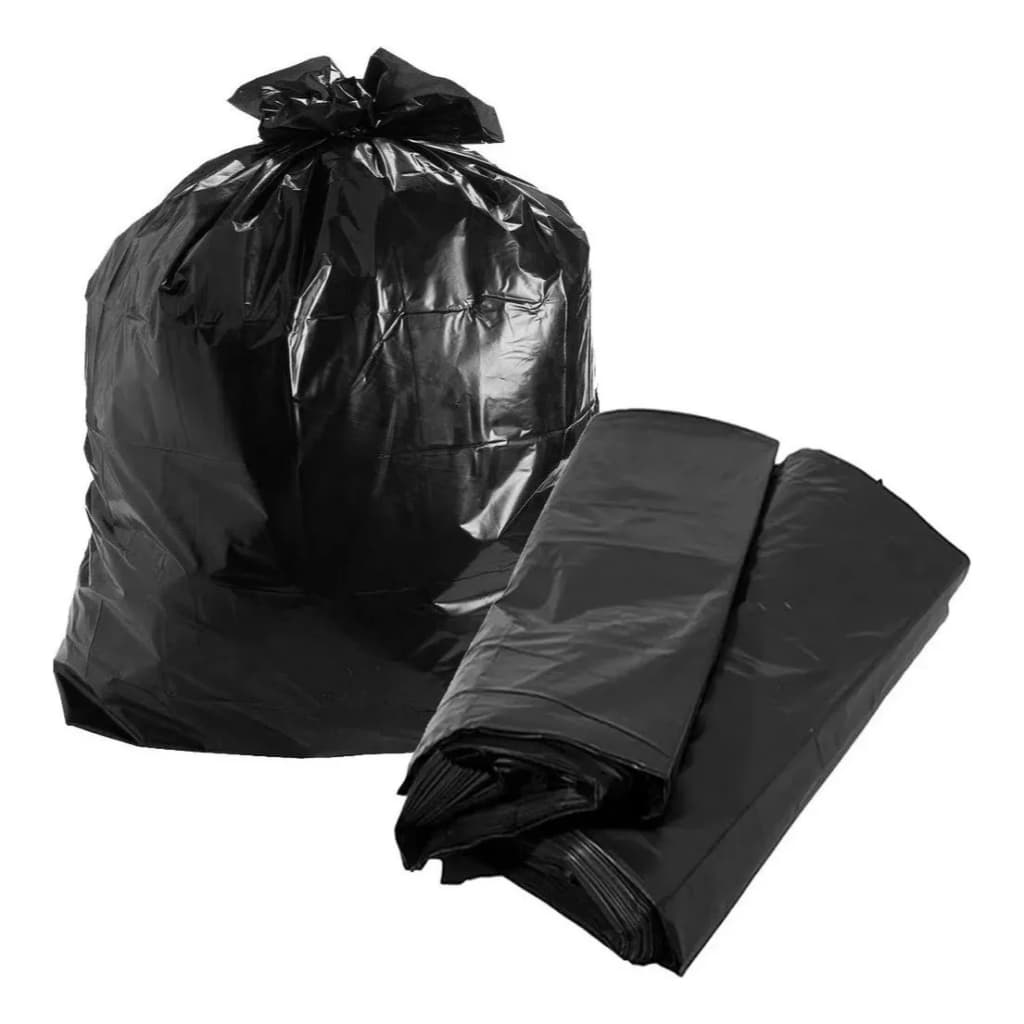 Saco Para Lixo De 100 Lt Grosso Reforçado Pct C/5kg Preto