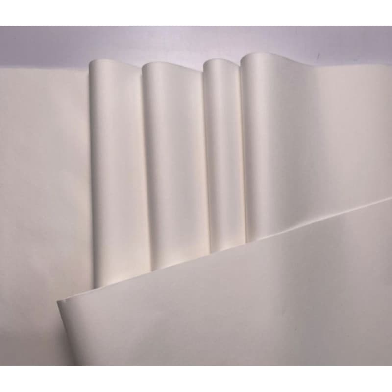 Papel de Seda Super Branco - 50x35 Pct 100 ou 50 folhas, Embalagem roupa,doces rococó, pipas embrulhos