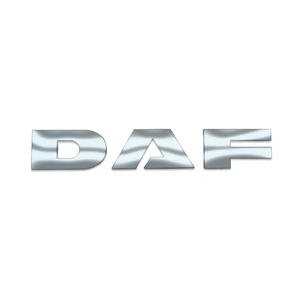 Letreiro Emblema Grade Frontal DAF XF 105 (Cromado)