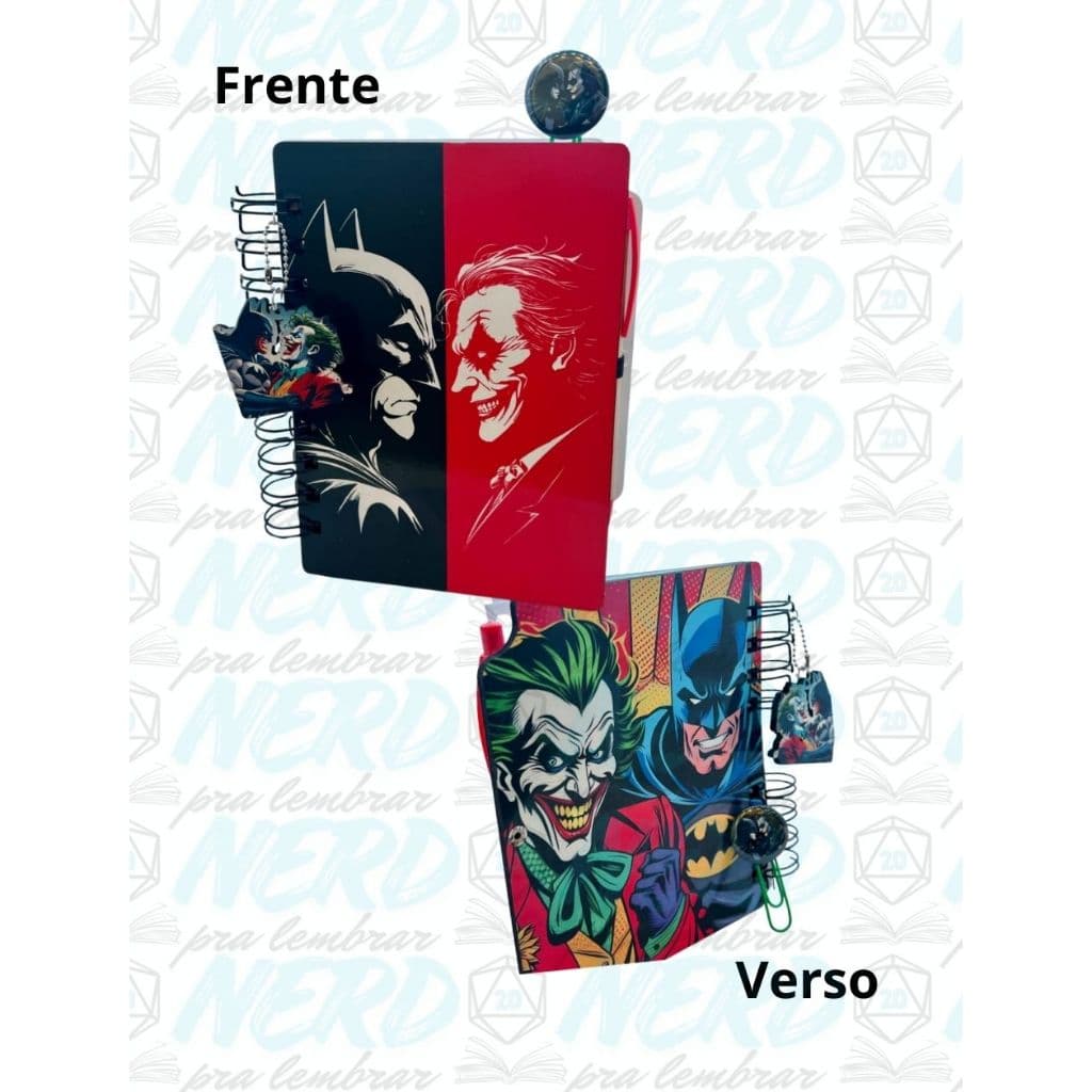 Agenda A6 Temáticos – Batman, Chapolin e Snoopy | Nerd Pra Lembrar.