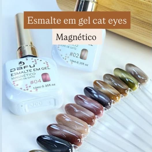 DAFU Esmalte em Gel Cat Eyes Magnético / Olho de Gato