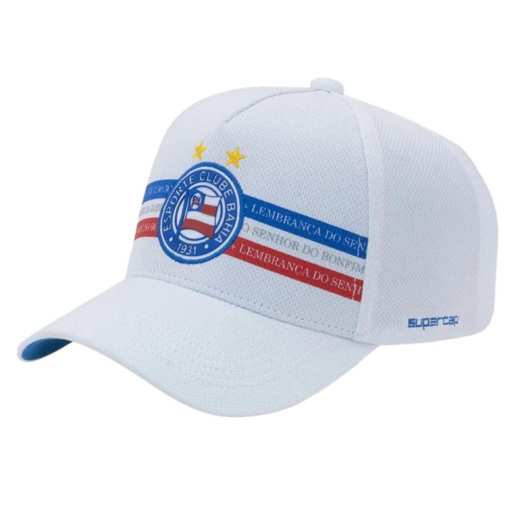 Boné Aba Curva Bahia Masculino Simbolo Bordado Lançamento Original Boné do Bahia Escudo Bordado