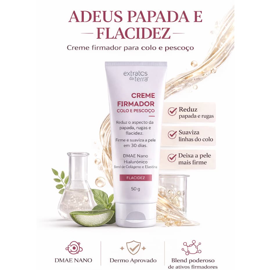 Creme Firmador Redutor de Papada