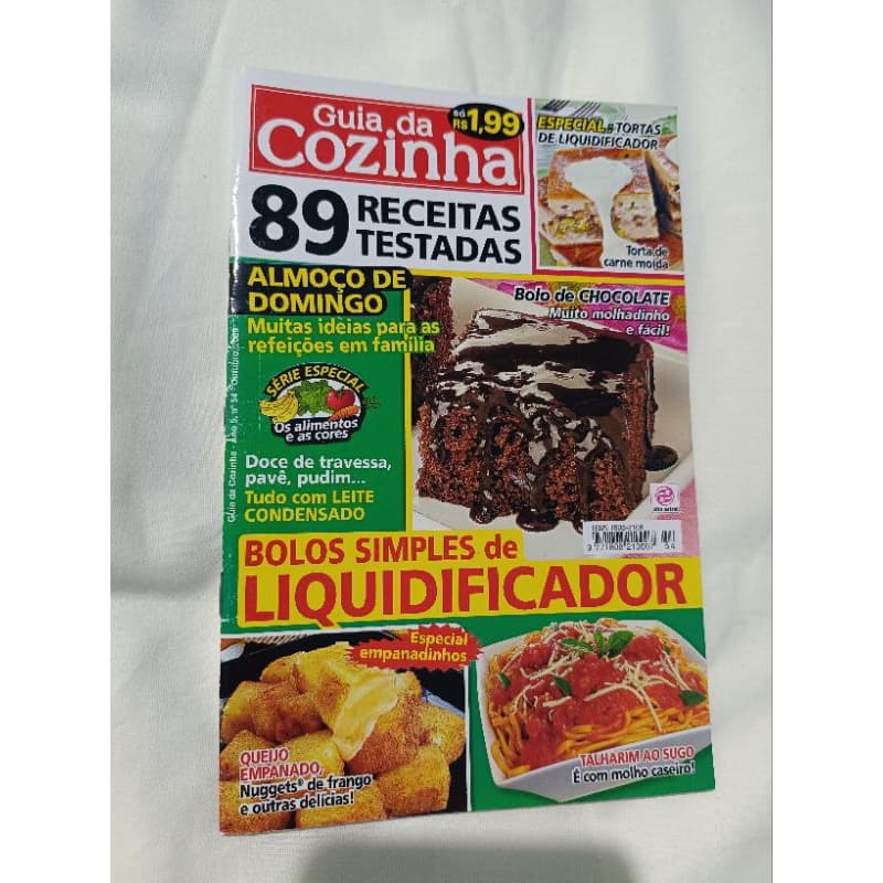 Revista 89 receitas - Guia de cozinha
