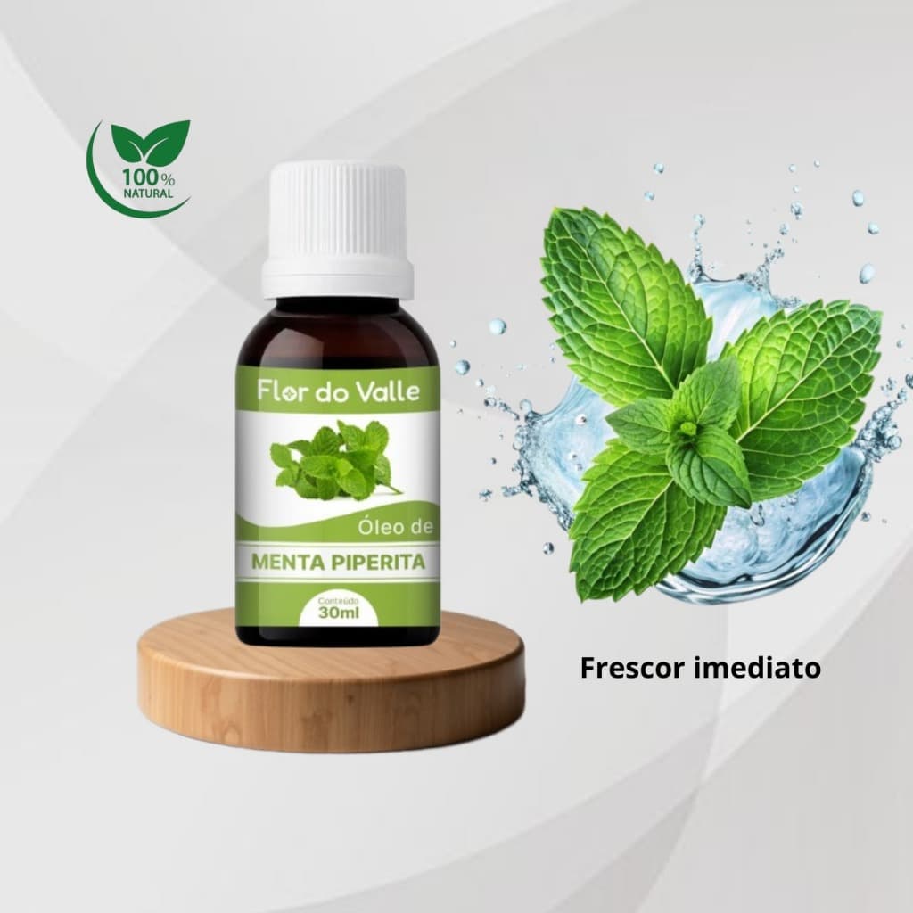 Óleo de Menta Piperita - Flor do Valle 30ml