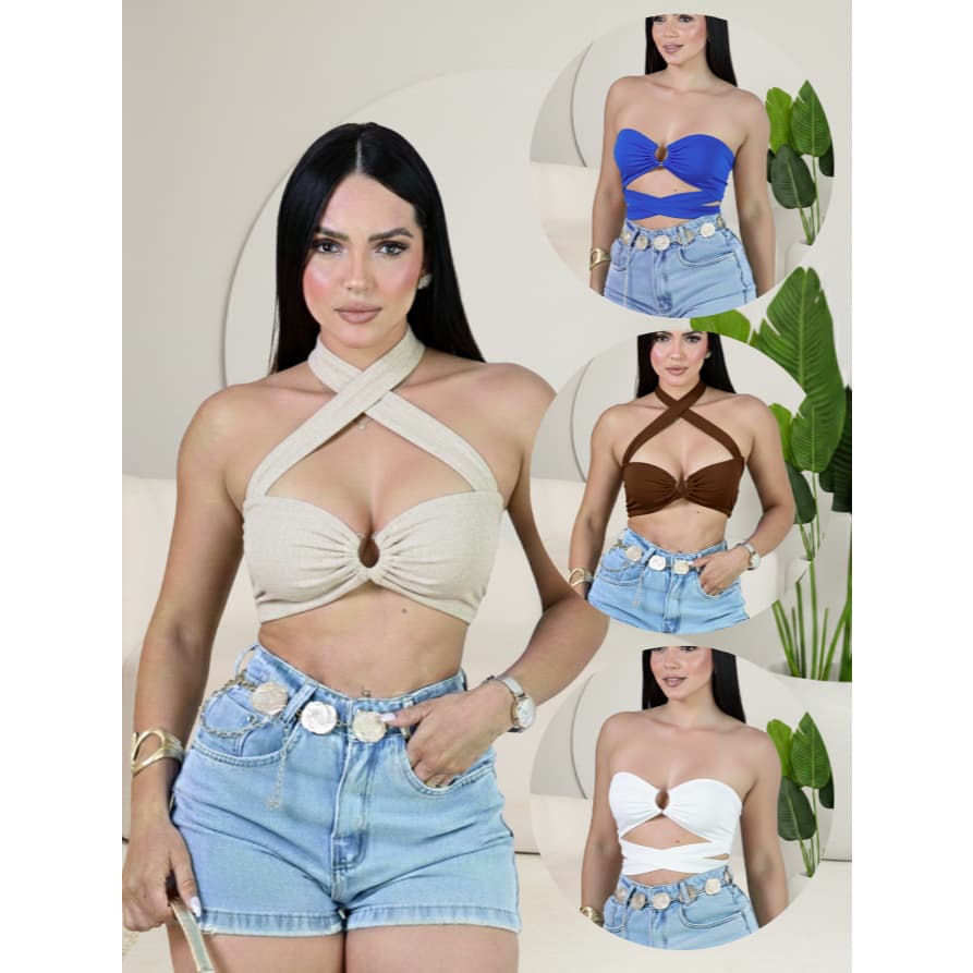 CROPPED TAMANHO UNICO LINDO