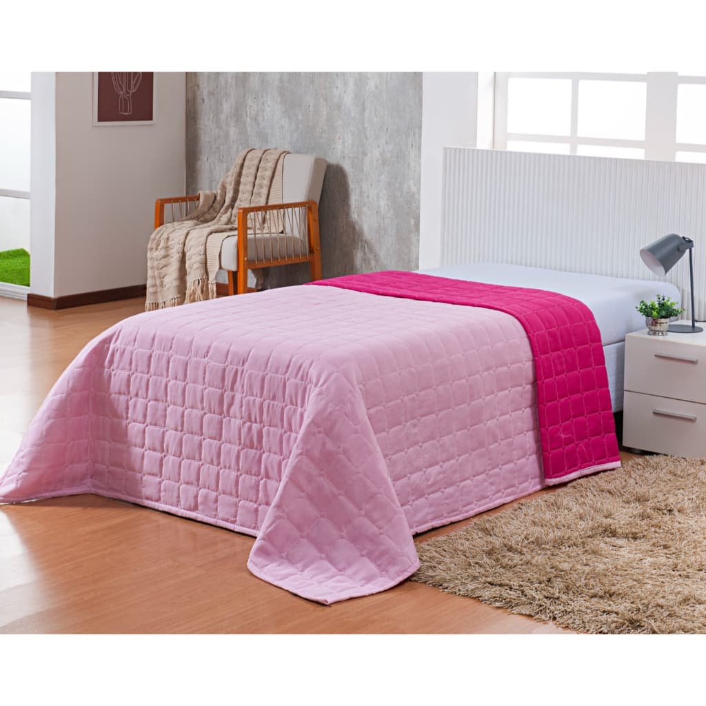 Cobre Leito Matelado Solteiro 100% Poliéster Simples