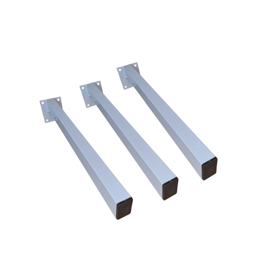 Suporte De Pia 50cm De Parafusar 03 Unidades Grapa Bancada