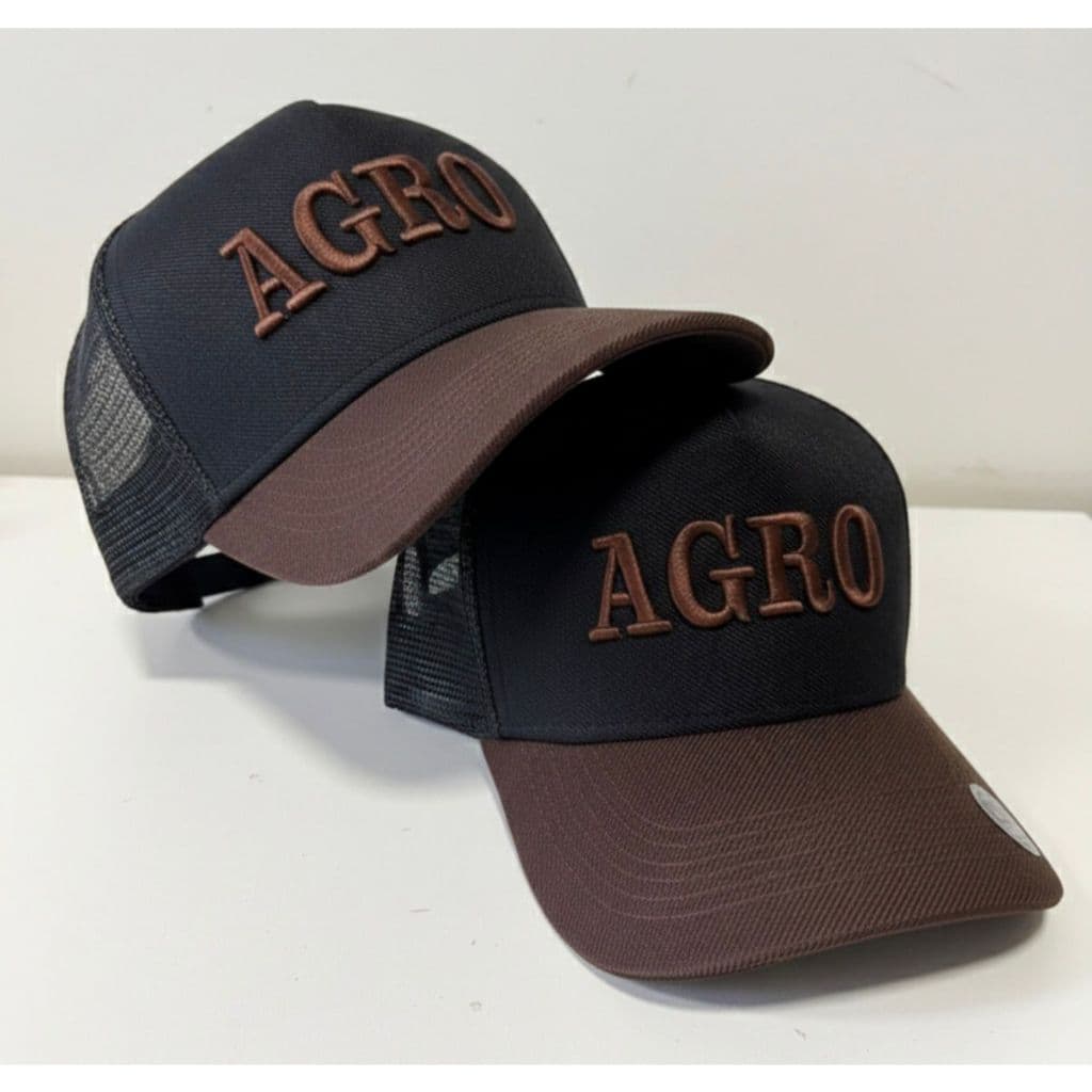 Boné Agropecuária country agro Original Bordado em Alto Relevo Chapéu masculino Telinha trucker