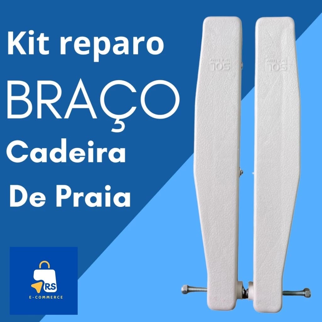 Kit de Reparo braço de cadeira de praia renove sua cadeira com economia - O MAIS BARATO