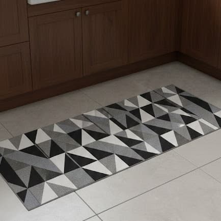 Tapete Passadeira Cozinha 100% Algodão Modelos 47cmx140cm Tear Alta Qualidade Anti Derrapante