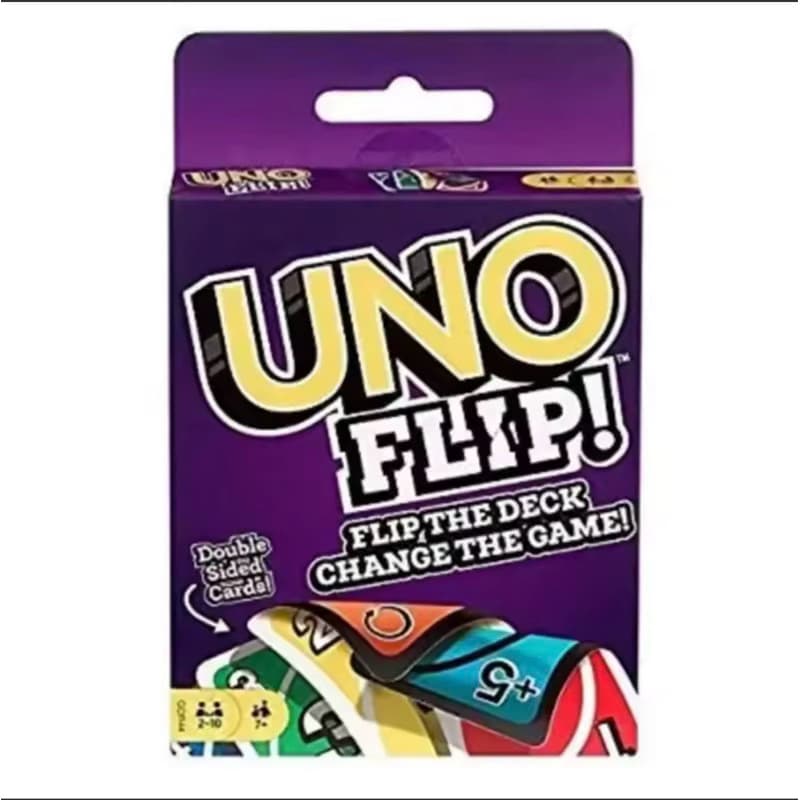 Baralho Engraçado UNO FLIP Similar (Jogo De Tabuleiro)