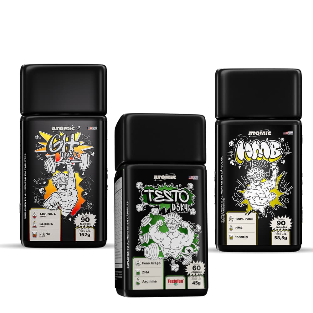 Testofen + GH + HBM - Atomic Labs