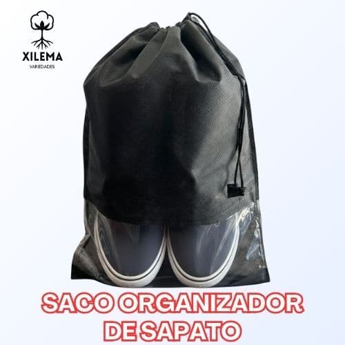SACO ORGANIZADOR DE SAPATO/ ORGANIZADOR DE CALÇADOS/ ORGANIZADOR PARA VIAGEM/ ORGANIZADOR TNT