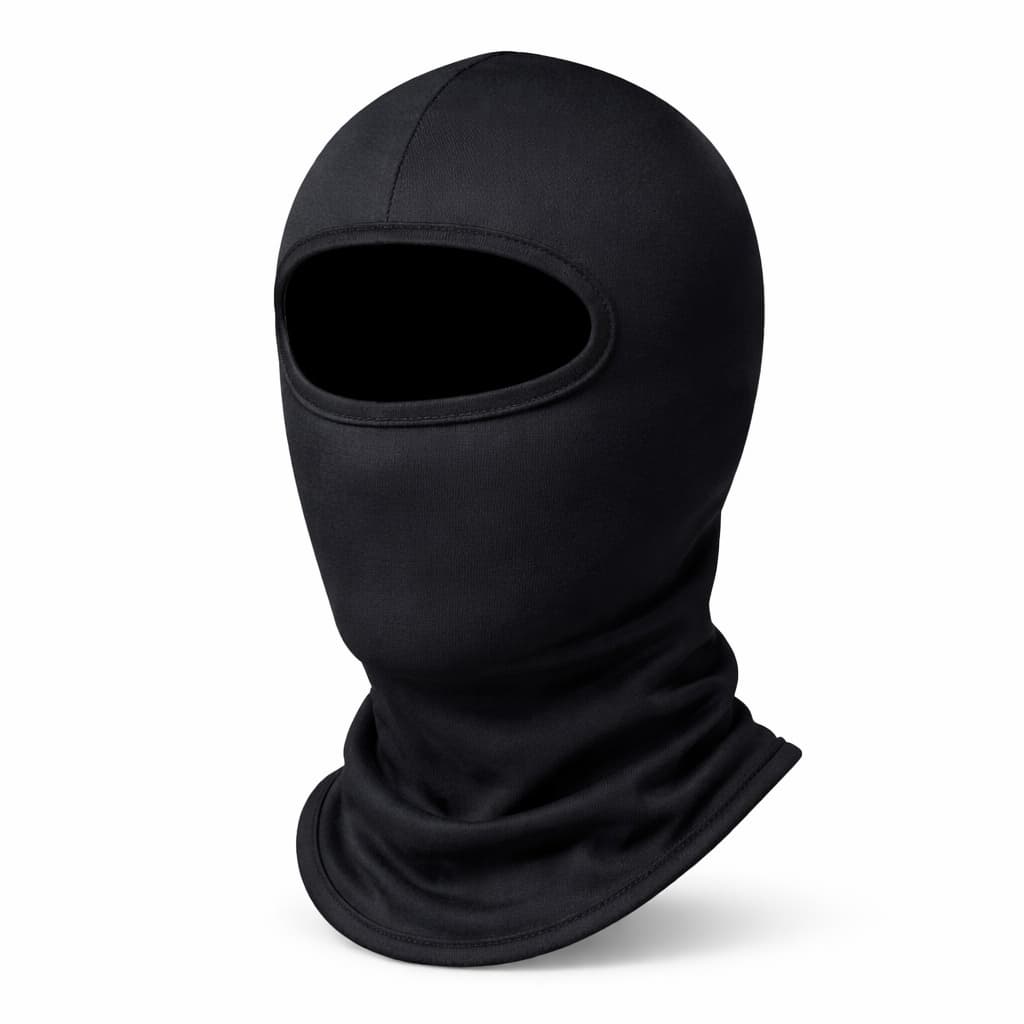 Balaclava Moto Preta Térmica Respirável Touca Ninja Frio Capacete Proteção Pescoço Unissex