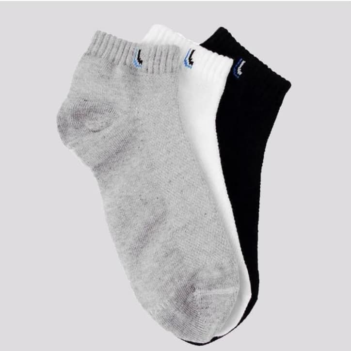 Kit 12 Pares Meias Cano Baixo Unissex