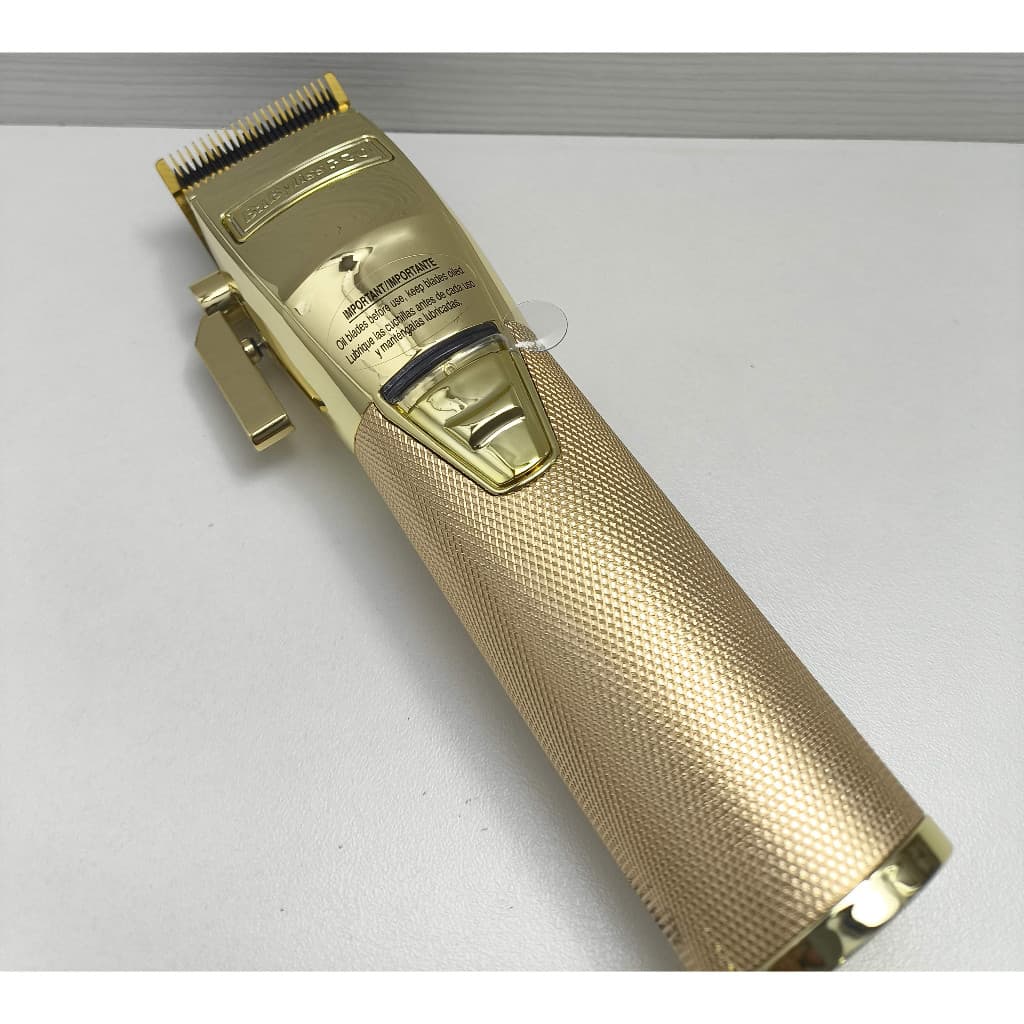 Máquina de Cortar Cabelo BabylissPRO FX+  Profissional Babyliss GOLD Silver